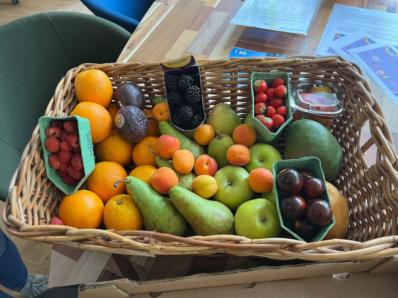 Bedrijfslevering fruit